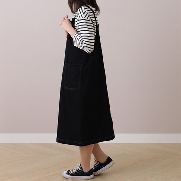 BELLUNA（ベルーナ）の「＜ｓｏｒａｆｕｋｕ＞ポケット使いジャンパースカート（ジャンパースカート）」｜詳細画像