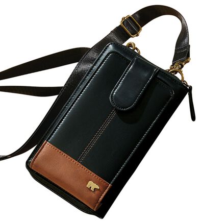 「＜ゴールデンベア＞大人のスマホ＆ウォレットポーチ（メンズショルダーバッグ）」