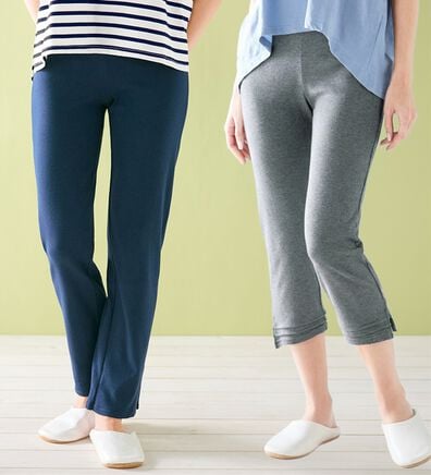 LAVIENNE（ラヴィエンヌ）の「着回し自在パンツ（クロップドパンツ）」