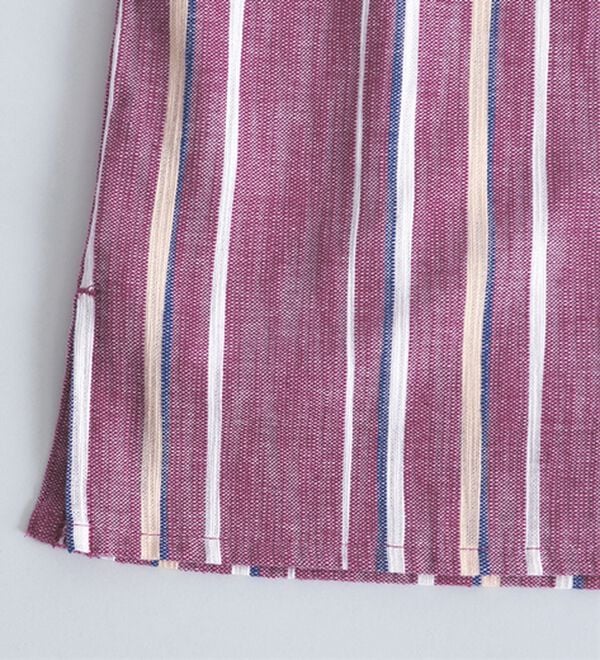 「ざっくり木綿のゆったりリラックスシャツ（メンズシャツ）」｜詳細画像