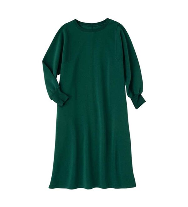 Viola e Viola（ヴィオラ エ ヴィオラ）の「あったか裏起毛ゆるワンピース（カットソーワンピース）」｜詳細画像