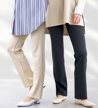 BELLUNA（ベルーナ）の「【裏起毛有無】ジャストフィットらくらくパンツ（フルレングスパンツ）」