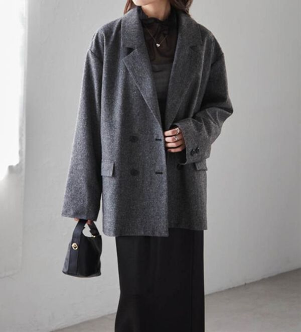 RANAN（ラナン）の「ダブルテーラードツイードジャケット（テーラードジャケット）」｜詳細画像