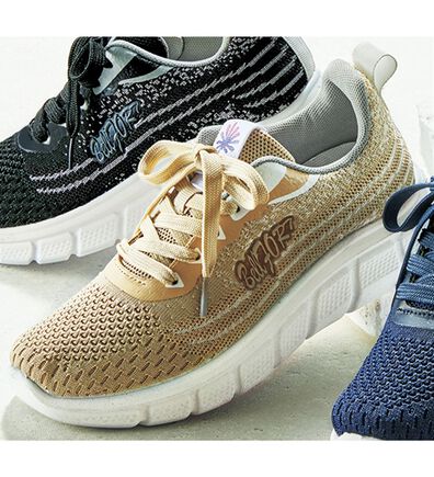 BELLUNA（ベルーナ）の「グラデーション風軽量ニットシューズ（スニーカー）」