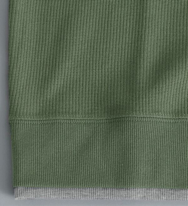 「＜ポロ・ビーシーエス＞ワッフルレイヤードトレーナー（メンズトレーナー）」｜詳細画像