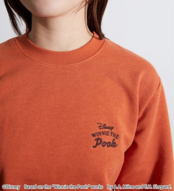 BELLUNA（ベルーナ）の「＜Ｄｉｓｎｅｙ＞【プー】バックプリント裏起毛トレーナー（トレーナー・スウェット）」｜詳細画像