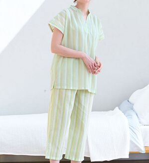 LAVIENNE（ラヴィエンヌ）の「ゆるっとラクちん！涼やかパジャマ（パジャマ・ルームウェア）」｜詳細画像