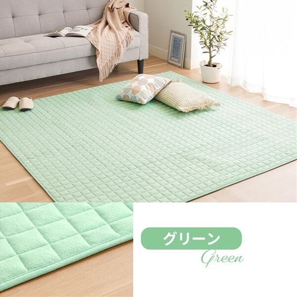 iellio（イエリオ）の「肌触りやわらか！綿１００％タオル地ラグ＜洗濯機で洗える・コットン・カーペット・オールシーズン・裏面滑り止め加工＞（ラグ）」｜詳細画像