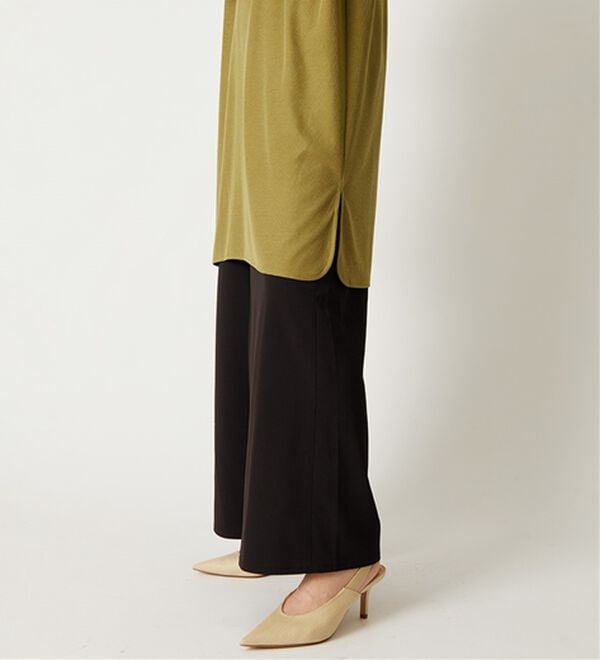 BELLUNA（ベルーナ）の「【接触冷感】かのこ素材タックデザインチュニックワンピース（その他ワンピース）」｜詳細画像