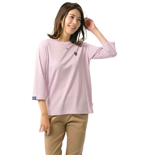 ルフラン（ルフラン）の「【４色組】［Ｋ・Ｓ］心地いい！Ａｉｒｙ　Ｔｅｃｈプルオーバー（カットソー）」｜詳細画像