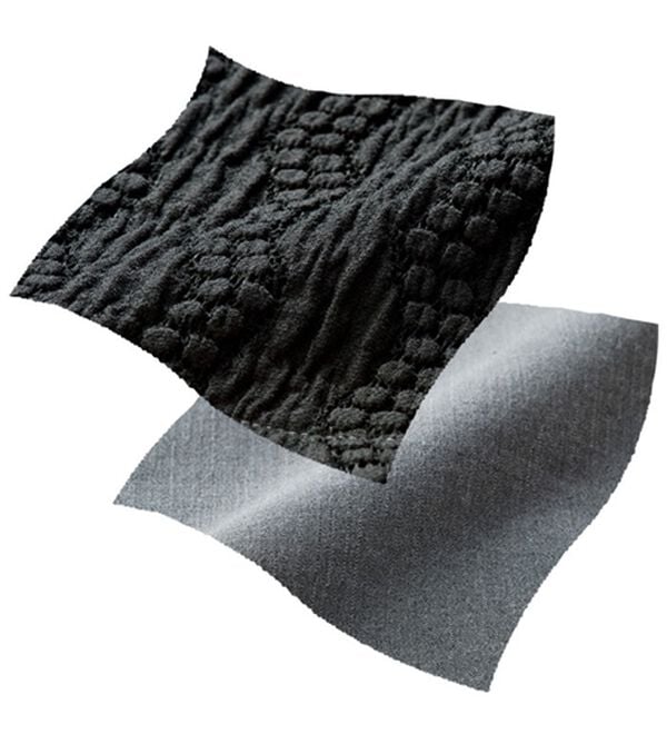 ルフラン（ルフラン）の「涼やか素材デザインセットスーツ＜アデリナ＞（カットソー）」｜詳細画像