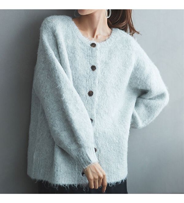 RANAN（ラナン）の「前後２ＷＡＹシャギーニット（ニット・セーター）」｜詳細画像