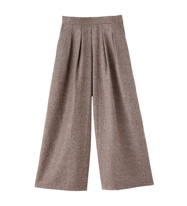 RANAN（ラナン）の「ウール見えスカーチョ（ワイドパンツ・ガウチョ）」｜詳細画像