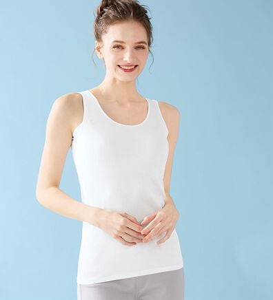 LAVIENNE（ラヴィエンヌ）の「＜さらりラボ＞サラッと涼しい綿混タンク（肌着・インナーウェア）」
