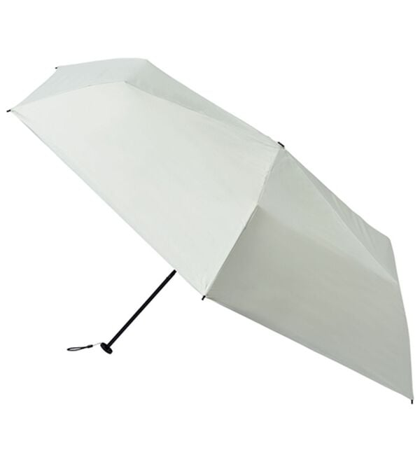 「晴雨兼用　軽量パラソル（レイングッズ）」｜ホワイト