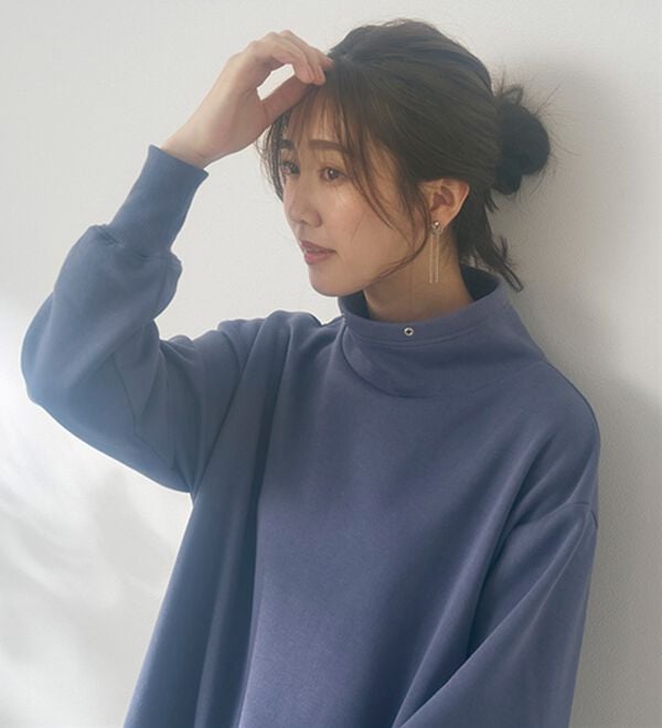 BELLUNA（ベルーナ）の「あったかキレイ！大人のこだわりワンピース（カットソーワンピース）」｜詳細画像