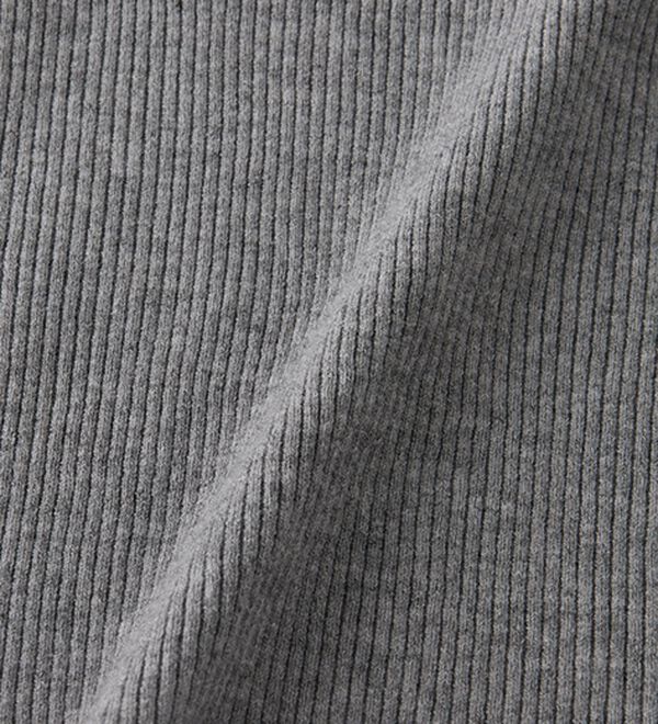 RANAN（ラナン）の「アシメオフショルリブニット（ニット・セーター）」｜詳細画像