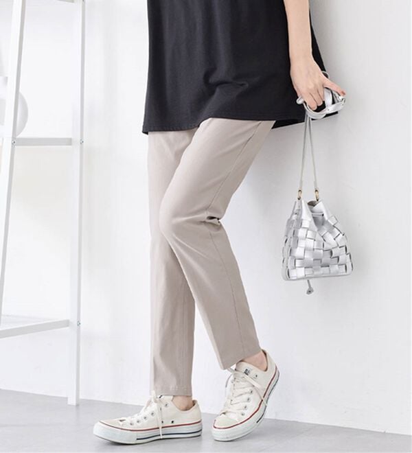 Viola e Viola（ヴィオラ エ ヴィオラ）の「すっきり楽ちんチュニックパンツ（フルレングスパンツ）」｜詳細画像