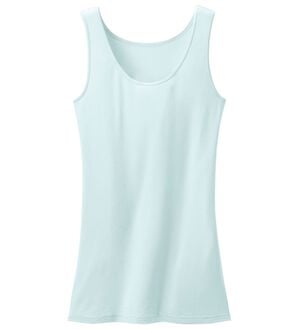 LAVIENNE（ラヴィエンヌ）の「【Ｓｉｌｋｙ　Ｆｉｔ】タンクトップ（肌着・インナーウェア）」｜アイスグリーン