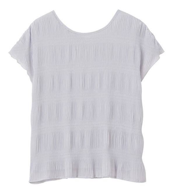 GeeRA（ジーラ）の「前後２ＷＡＹシアーシャーリングブラウス（ブラウス）」｜詳細画像