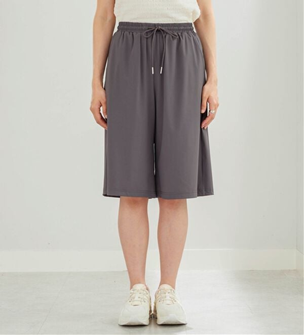 BELLUNA（ベルーナ）の「ヒンヤリ爽快！ゆったりハーフパンツ（その他パンツ）」｜詳細画像