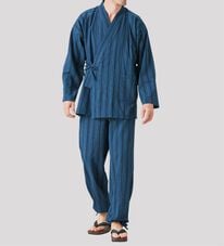 「さらっと快適しじら作務衣（メンズ和装・浴衣・和装グッズ）」
