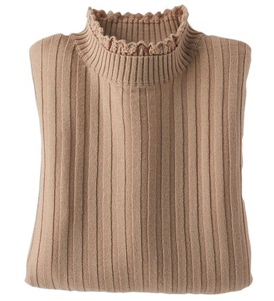 BELLUNA（ベルーナ）の「ウール入りウォッシャブルセーター（ニット・セーター）」