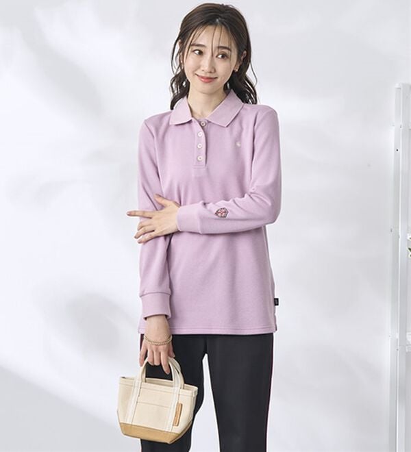 BELLUNA（ベルーナ）の「【ＰＯＬＯ　ＢＣＳ】裏起毛かのこポロシャツ（ポロシャツ）」｜詳細画像