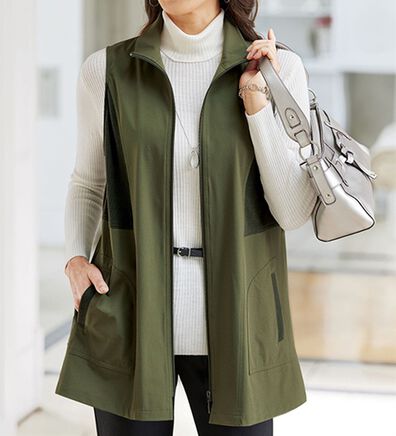 BELLUNA（ベルーナ）の「ハイテンションリブ切替ベスト（ベスト）」