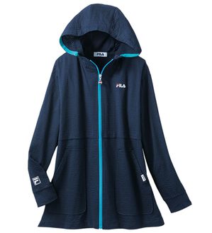 ルフラン（ルフラン）の「＜ＦＩＬＡ＞さらさらストレッチジャケット（その他ジャケット）」｜ネイビー