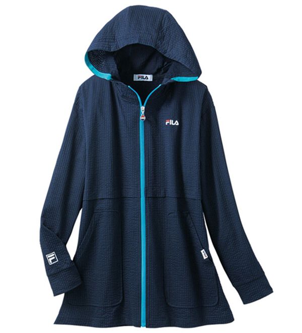ルフラン（ルフラン）の「＜ＦＩＬＡ＞さらさらストレッチジャケット（その他ジャケット）」｜ネイビー