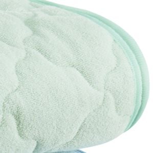 「ＮＥＷ綿１００％ふんわりタオル地敷パッド（敷パッド）」｜グリーン