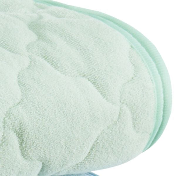 「ＮＥＷ綿１００％ふんわりタオル地敷パッド（敷パッド）」｜グリーン