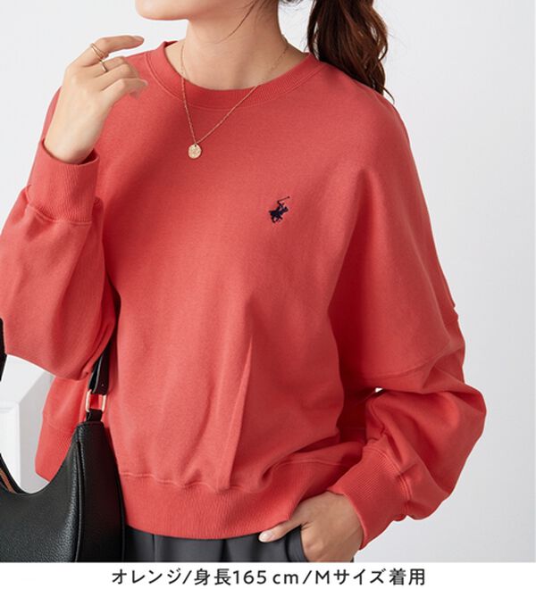 Viola e Viola（ヴィオラ エ ヴィオラ）の「【ビバリーヒルズポロクラブ】コクーンシルエットスウェット（カットソー）」｜詳細画像