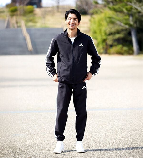 「＜アディダス＞ウーブントラックスーツ（メンズスポーツウェア（トップス））」｜詳細画像