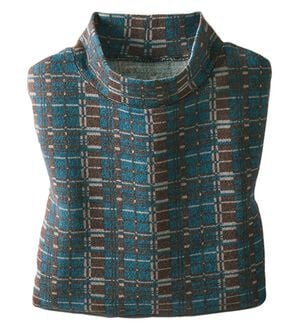 BELLUNA（ベルーナ）の「ふんわり華やぎチュニック（チュニック）」｜ブロック調柄