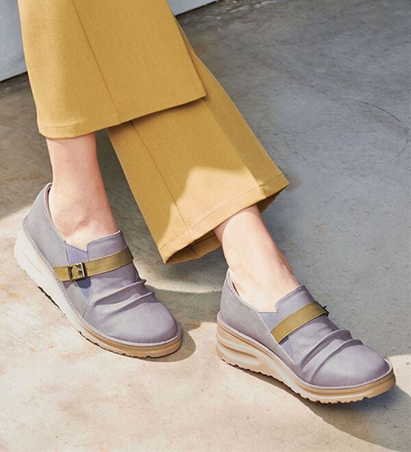 ルフラン（ルフラン）の「＜マスチェッタ＞防水ベルトデザインスリッポン（スリッポン）」｜詳細画像