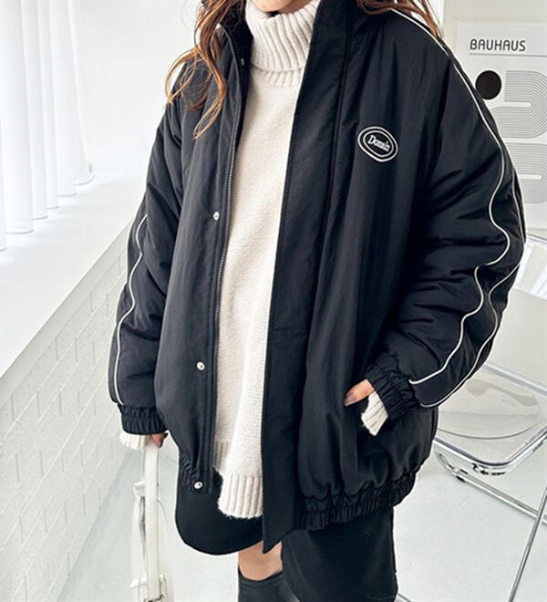 GeeRA（ジーラ）の「パディングラインブルゾン（ブルゾン）」｜詳細画像