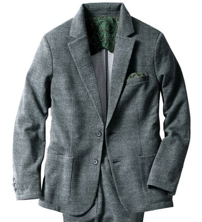 「お洒落に決まるウール調ジャケット（メンズジャケット）」