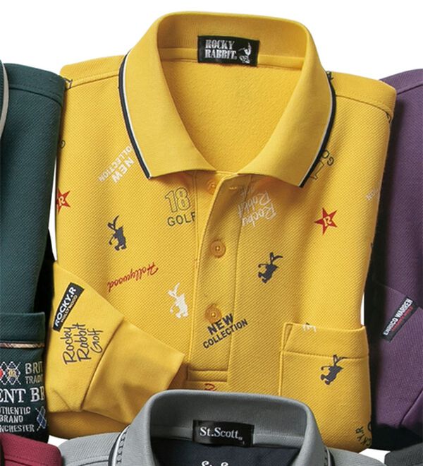 PICONE イエロー 長袖シャツ サイズL PICONE イエロー 長袖シャツ サイズL