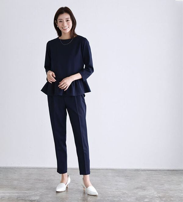 Pierrot（ピエロ）の「【選べる丈】大人のフリルセットアップ（セットアップ）」｜詳細画像