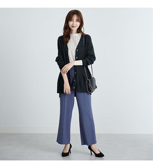 BELLUNA（ベルーナ）の「ふんわりカシミヤタッチニットカーディガン（ニットカーディガン）」｜詳細画像