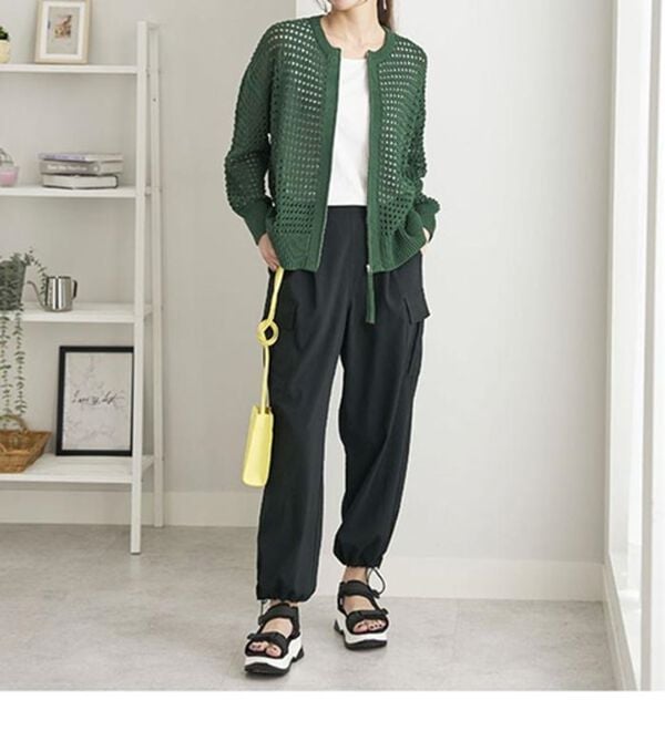 BELLUNA（ベルーナ）の「サラリ快適！ビンテージ調カーゴパンツ（その他パンツ）」｜詳細画像