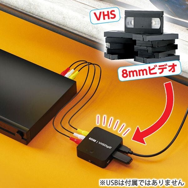 「簡単ＵＳＢ・ＳＤダビングレコーダー（テレビ・オーディオ・カメラ機器）」｜詳細画像