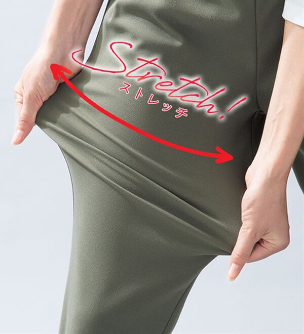 ルフラン（ルフラン）の「【４本組】のびさらクロップドパンツ＜プッチ＞（クロップドパンツ）」｜詳細画像