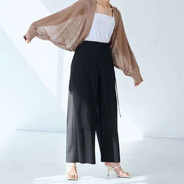 RANAN（ラナン）の「ロングスリットパンツ（フルレングスパンツ）」｜詳細画像