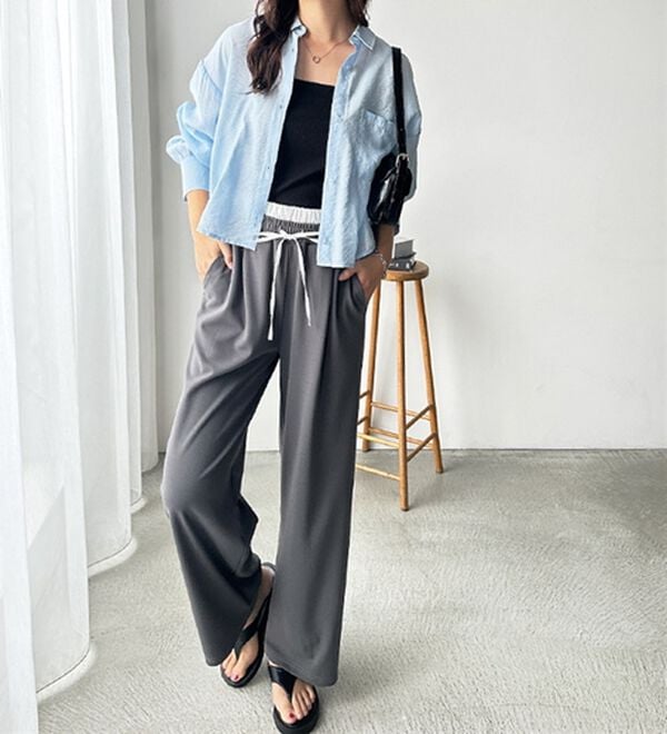 GeeRA（ジーラ）の「着回し自在シアーショートシャツ（シャツ）」｜詳細画像