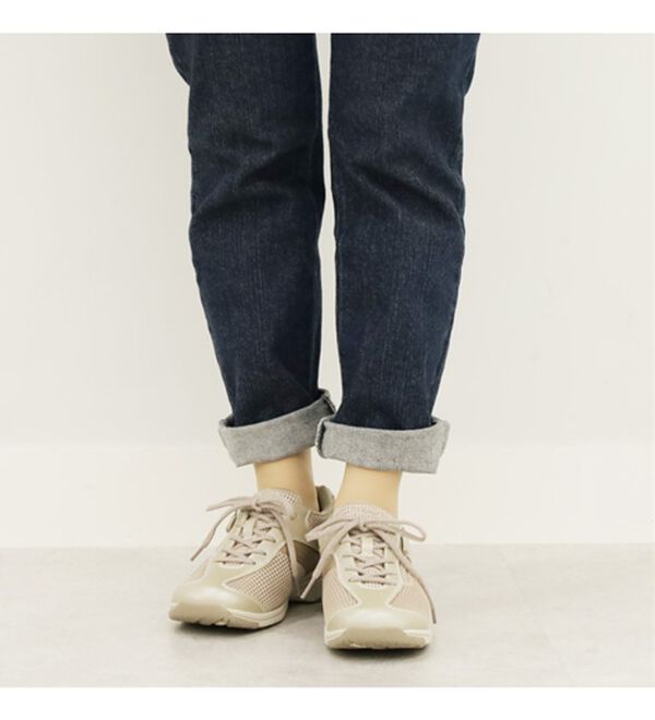 BELLUNA（ベルーナ）の「膝サポートアサヒメディカルウォーク牛革靴（スニーカー）」｜詳細画像