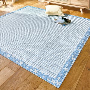 「洗える綿１００％しじらカーペット（カーペット）」｜詳細画像