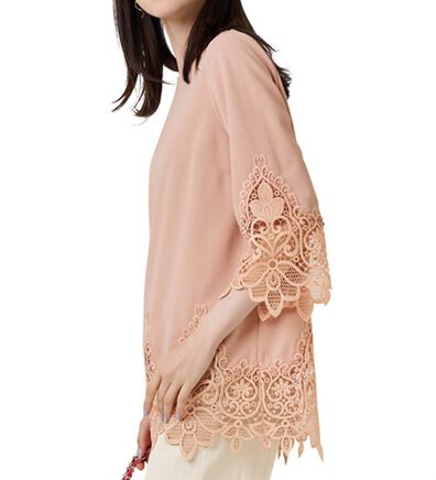 RANAN（ラナン）の「裾レース使いチュニック（チュニック）」